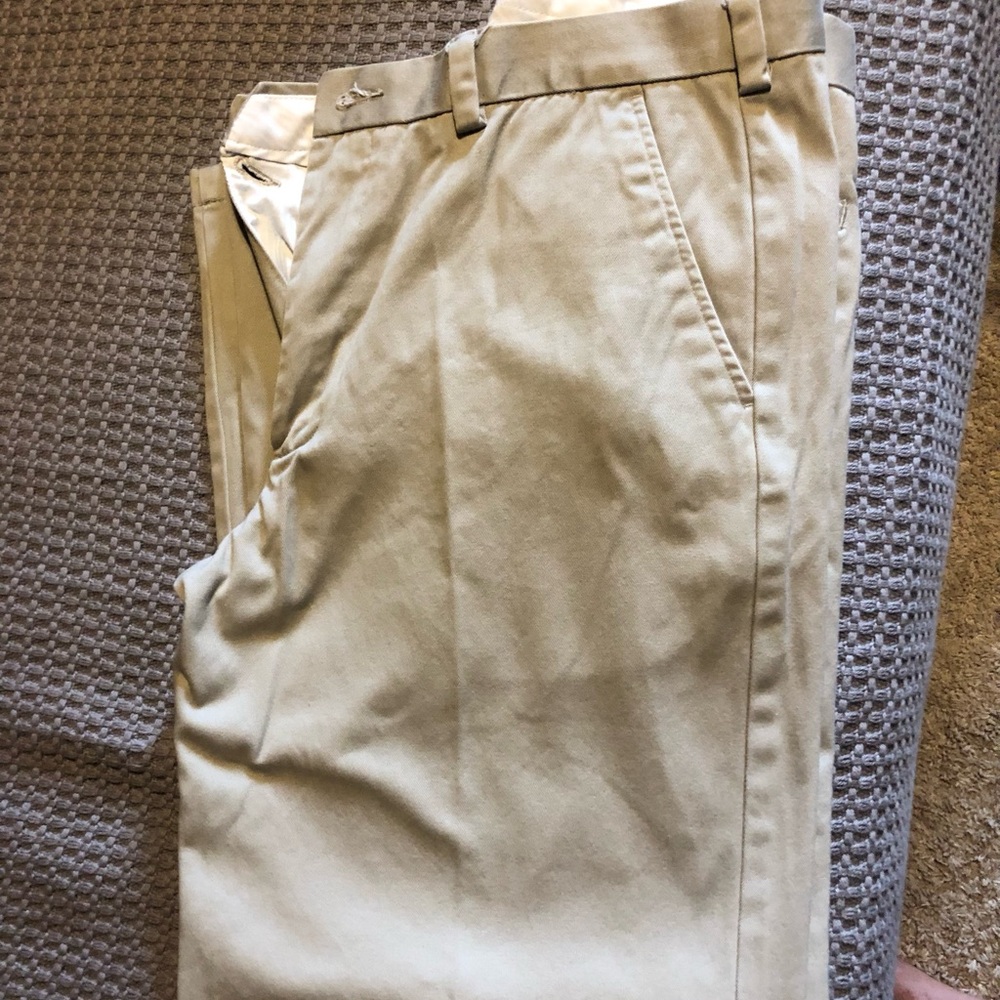 George Khaki Chino Pants in Light Tan